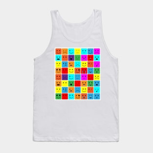 Pattren Icone Tank Top